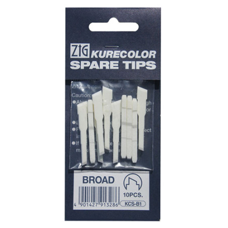 Kurecolor tip set 10pcs broad - szal art - sklep plastyczny