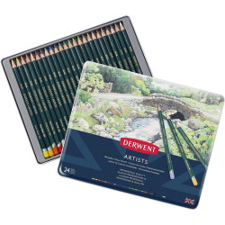 Derwent set of art crayons 24 colors
