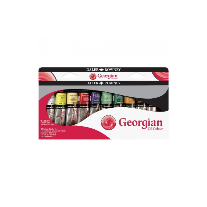 Daler Rowney georgian oil set 10x38ml