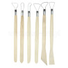 Paddles for modeling clay stecche mirette 6 pcs JR2-27