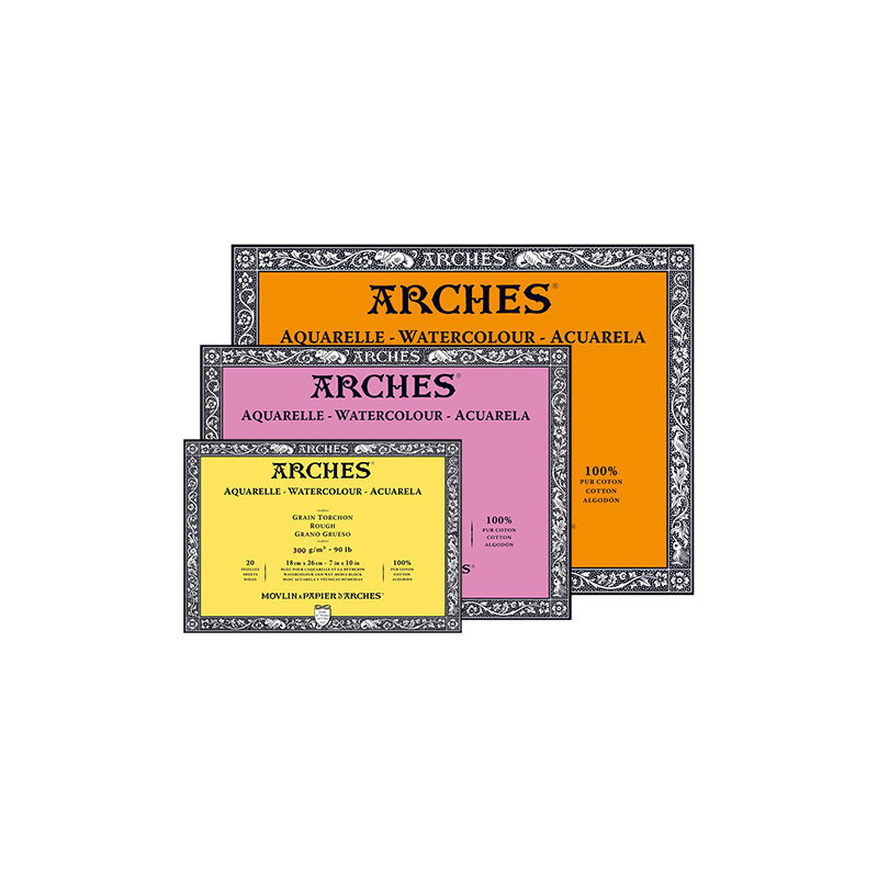 Arches watercolor block 300g 20 sheets