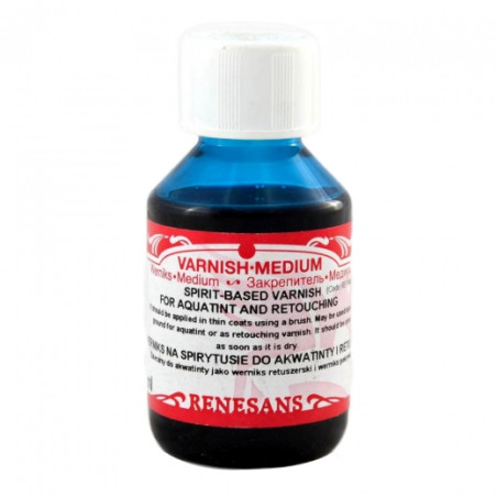 Spirit Based Varnish For Aquatint and Retouching Renesans - szal art -