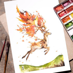 Kuretake gansai tambi watercolor