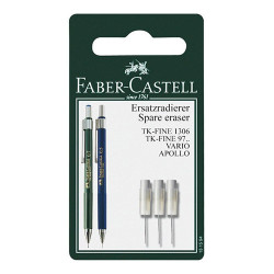 Faber-Castell gumki zapasowe do ołówków automatycznych TK-FINE - sklep