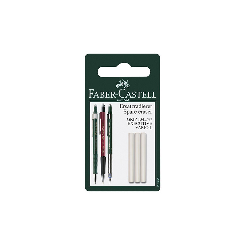Faber-Castell spare erasers for Vario L automatic pencils - szal art -