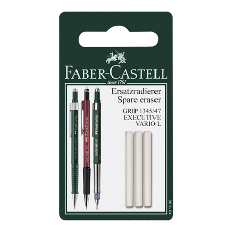 Faber-Castell spare erasers for Vario L automatic pencils - szal art -