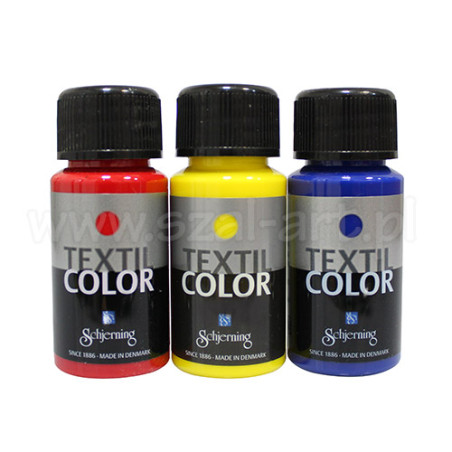 Schjerning textil color farby do tkanin jasnych 50ml - sklep plastyczn