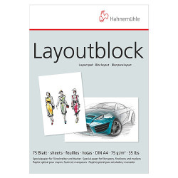Block markers Hahnemuhle Layout 75g 75 sheets - szal art - sklep plast