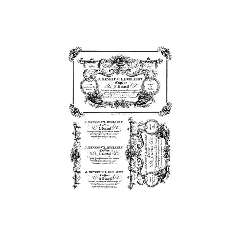 Rice decoupage paper A4 ITD R511