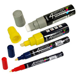 4Artist Pebeo oil pen - szal art - sklpe plastyczny