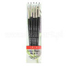 Set of 5 rubber Colour Shaper Brush Set Size 2 AMI