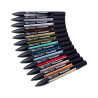 Winsor&Newton promarker manga set 2 zestaw 13 kolorów - sklep plastycz