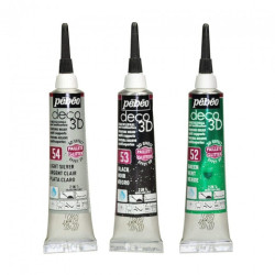 Contour glitter paint Pebeo Deco 3D 20ml - szal art - sklep plastyczny