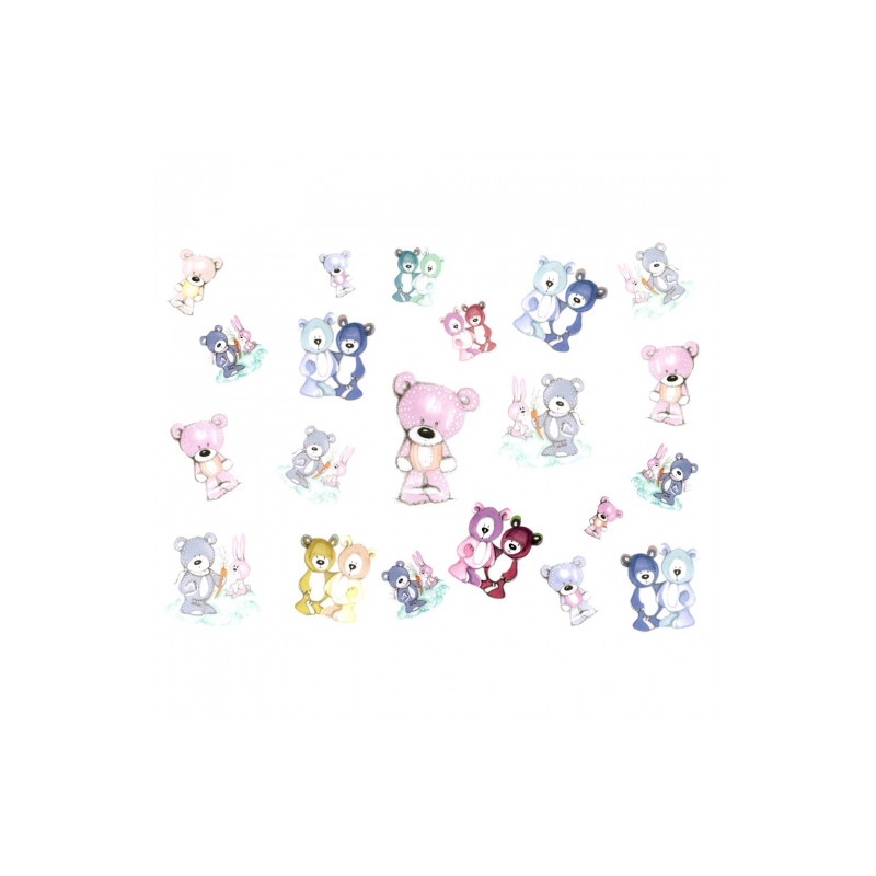 Decoupage paper A3 ITD 0307 bears