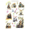 Decoupage Rice Paper A4 ITD R076 children's easter