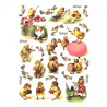 Decoupage Rice Paper A4 ITD R284 easter chicks