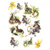 Decoupage Rice Paper A4 ITD R286 easter bunny