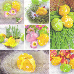 Decoupage Easter Napkin 32-190117 - sklep plastyczny - szał dla plasty