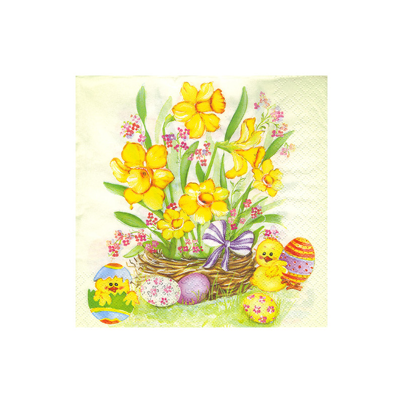 Serwetka do decoupage 21-SLWL 008101 Wielkanoc - sklep plastyczny - sz