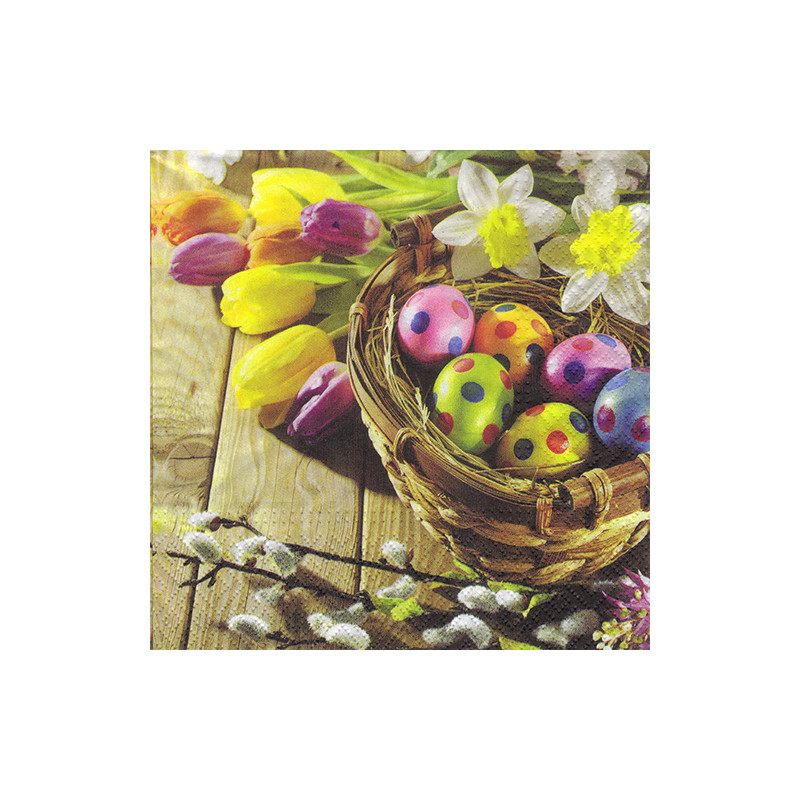 Decoupage Easter Napkins - sklep plastyczny - szał dla plastyków