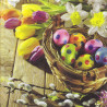 Serwetka do decoupage 19-SDL 086200 Wielkanoc - sklep plastyczny - sza