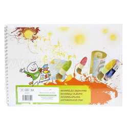 Block SMLT watercolor watercolor pad 200g 20 sheets - szal art - sklep