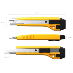 ErichKrause utility knife with auto-lock 18 mm