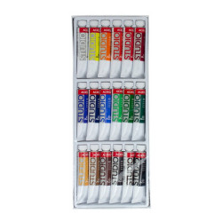 Phoenix set of acrylic paints 18 colours