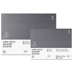 Blok Winsor&Newton akwarelowy 300g 20ark szorstki - sklep plastyczny -