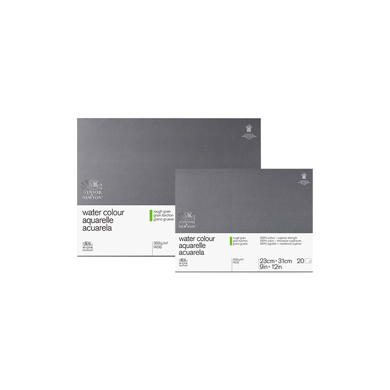Winsor&Newton watercolor block 300g 20ark rough - art store -.