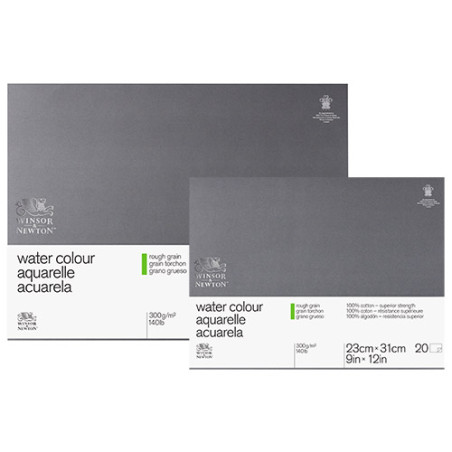 Blok Winsor&Newton akwarelowy 300g 20ark szorstki - sklep plastyczny -