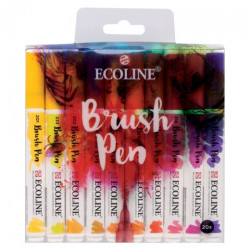 Talens ecoline set of 20 pens