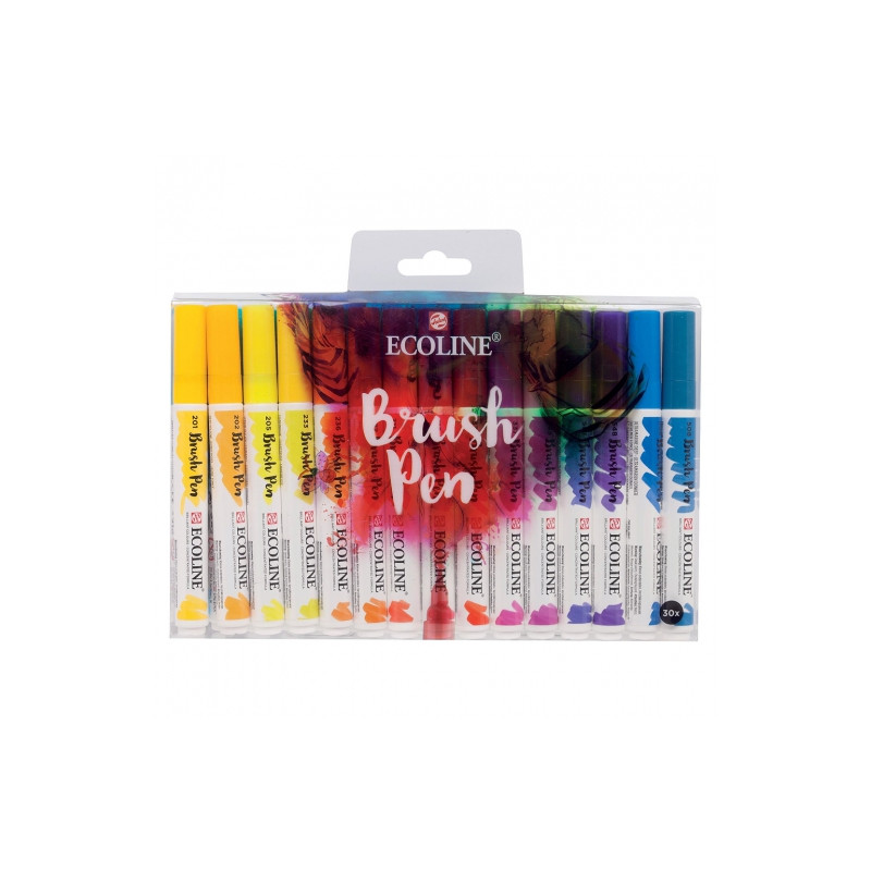 Talens ecoline set of 30 pens