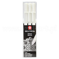 Set of 3 Gelly Roll White gel pens