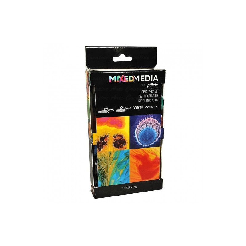 Pebeo Mixed Media Discovery Set 12x20ml