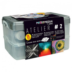 Pebeo Mixed Media Atelier 2 paint set + accessories