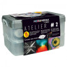 Pebeo Mixed Media Atelier 2 paint set + accessories
