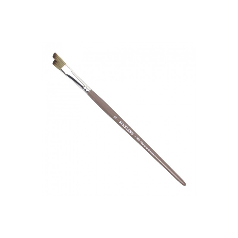 Renesans pędzle syntetyczne flat and slanted seria 1200FS