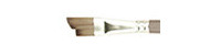 Renesans synthetic brushes flat and slanted series 1200FS