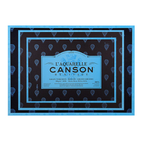 Blok Canson heritage akwarelowy gruboziarnisty 300g 20ark - sklep plas