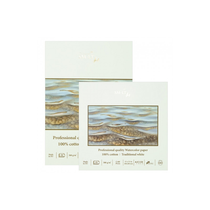 SM-LT art watercolor blok akwarelowy 300g 10ark - sklep plastyczny - s