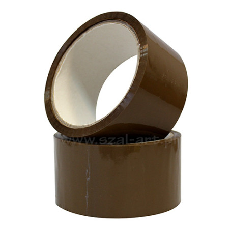 Taśma pakowa brązowa 48mm - sklep plastyczny - szał dla plastyków