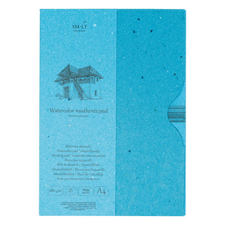 Blok SM-LT watercolor pad A4 280g 35ark etui - sklep plastyczny - szał