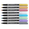 Kuretake zig fudebiyori metallic set of 8 brush markers - szal art - s