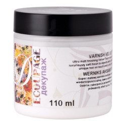 Renesans varnish with velvet touch and frost effect 110ml