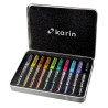 Karin decobrush metallic set of 10 markers - szal art - sklep plastycz