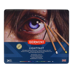 Derwent lightfast a set of 24 colored pencils