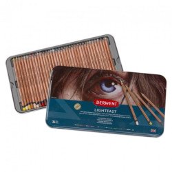 Derwent lightfast set of 36 artistic crayons