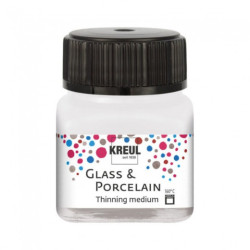 Kreul glass&porcelain medium malarskie rozcieńczalnik 20ml - sklep pla