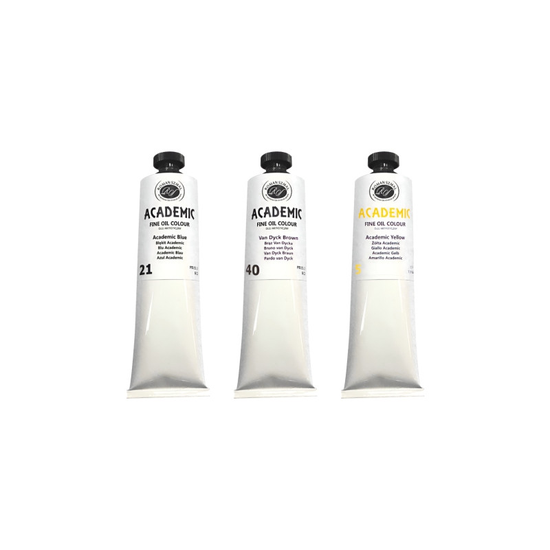 Szmal academic fine oil colours farby olejne 100ml - sklep plastyczny